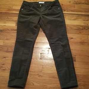 Old Navy  Olive Green Corduroy Pants